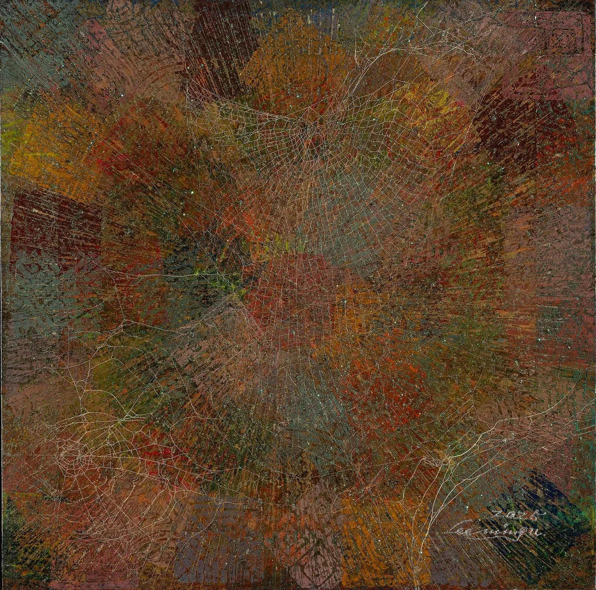 이민구, 소우주 (Microcosmos), 혼합재료 (거미줄), 「소우주(Microcosmos)」 연작